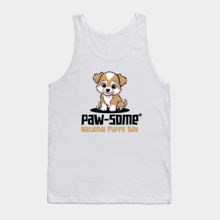 National Puppy Day – March Tank Top